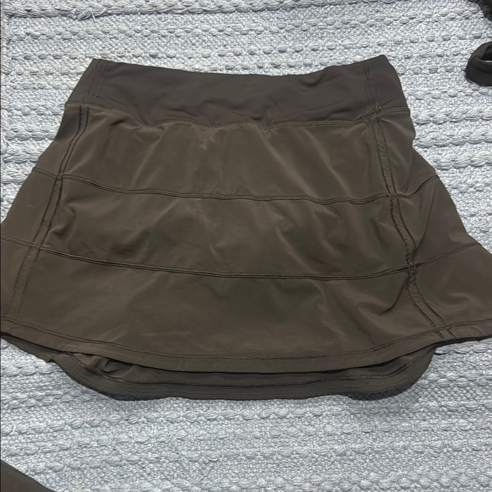 Lululemon Black Athletic Skirt